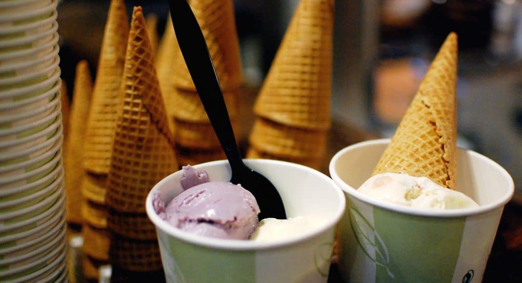 how to make ice cream without a mixer