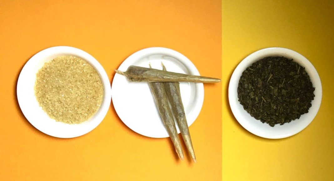 Gunpowder Green Tea syrup