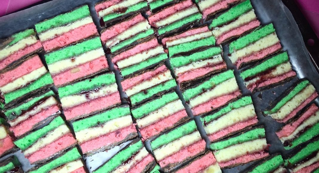 7-Layer weed cookies