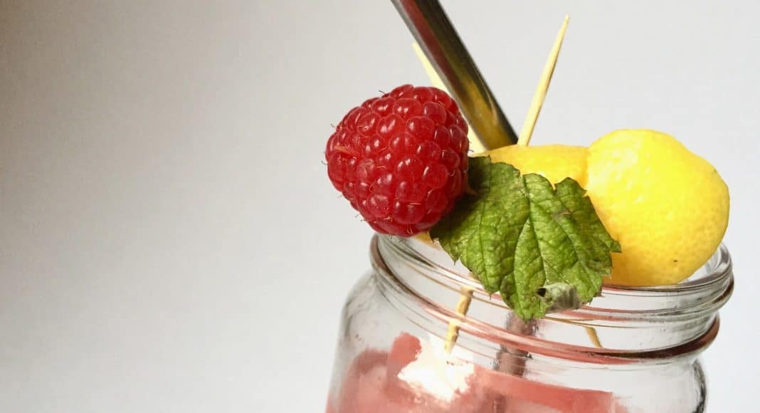 Quick Marijuana Raspberry Shrub