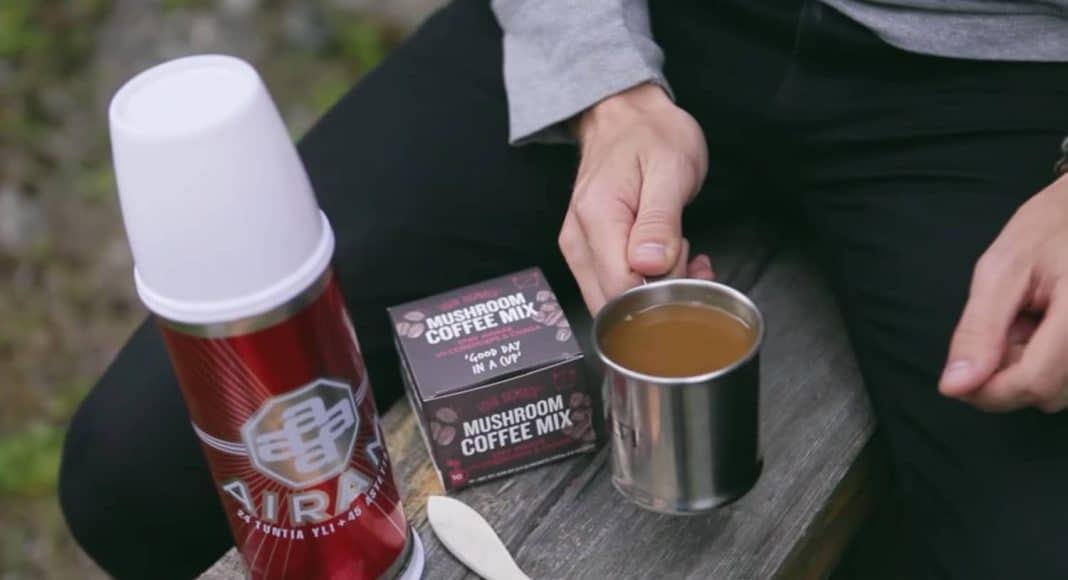 Mushroom coffee