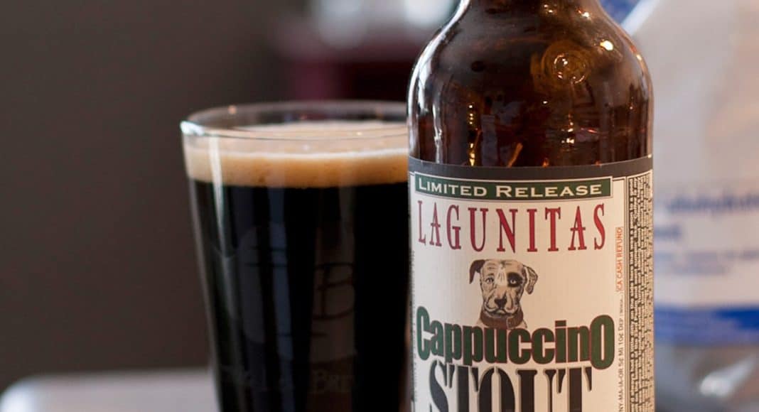 Coffee flavored beer
