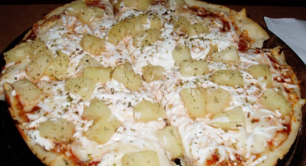 pineapple on pizza