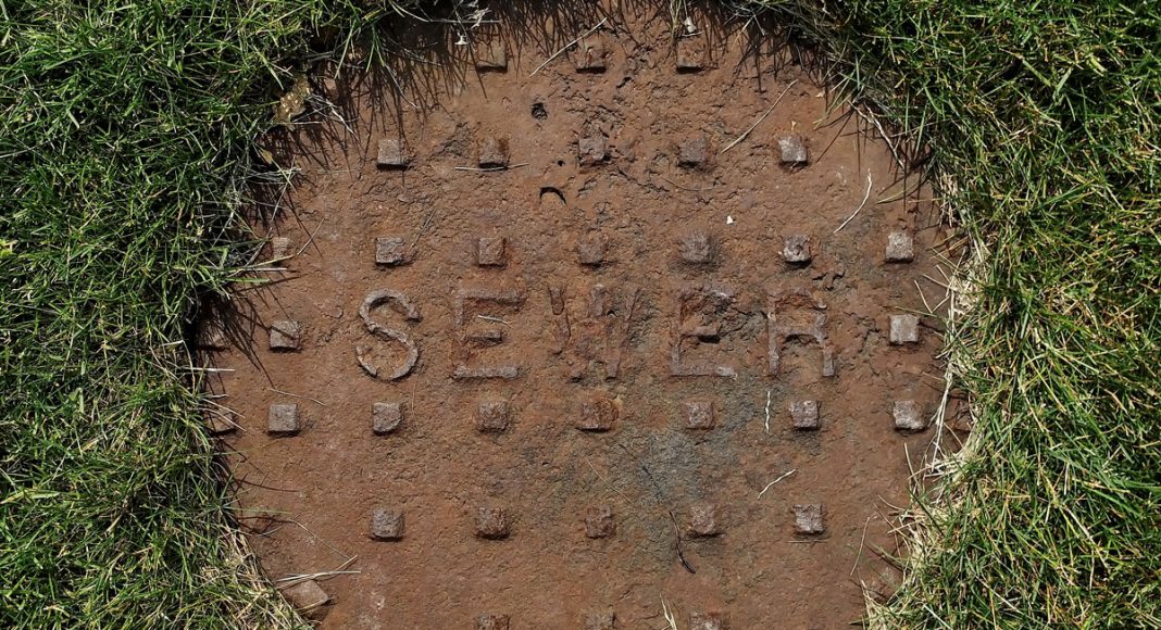sewer water
