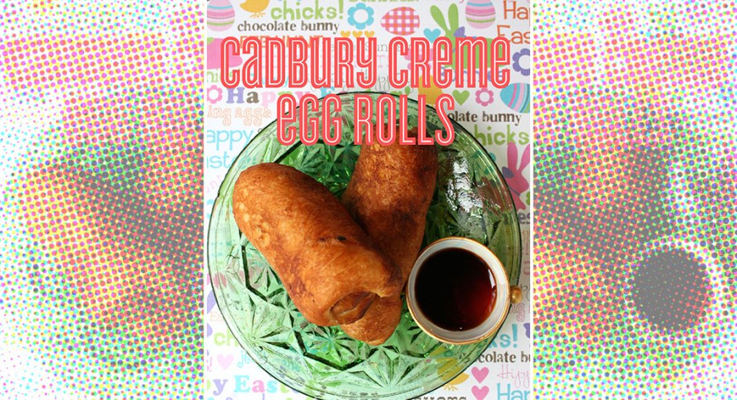 Cadbury Creme Egg Rolls