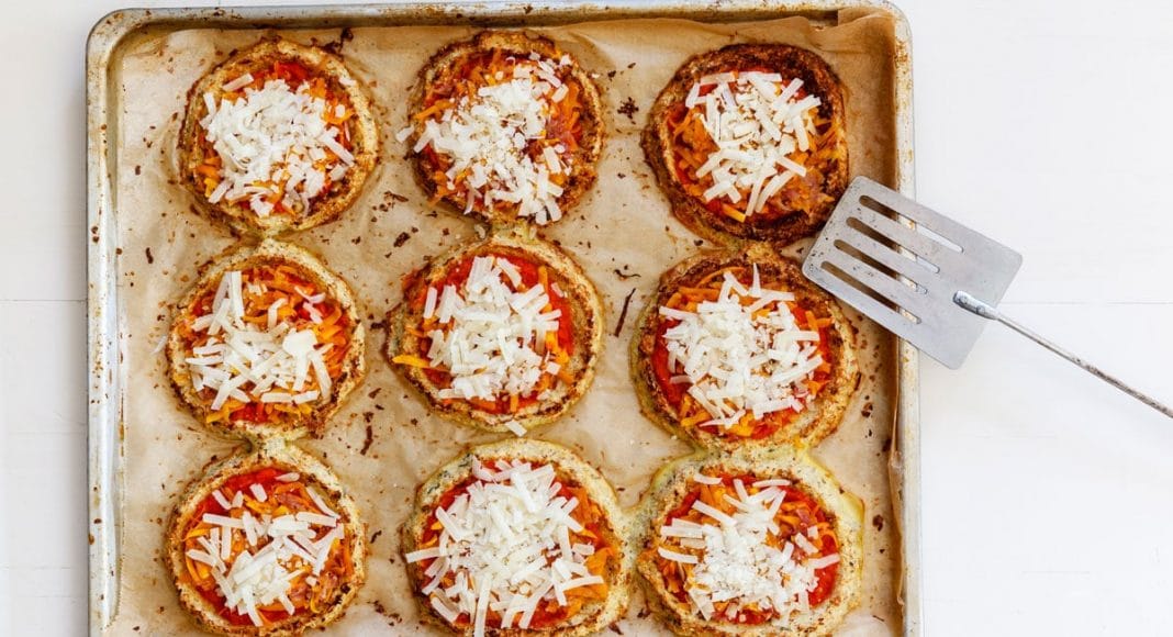 mini cannabis pizzas