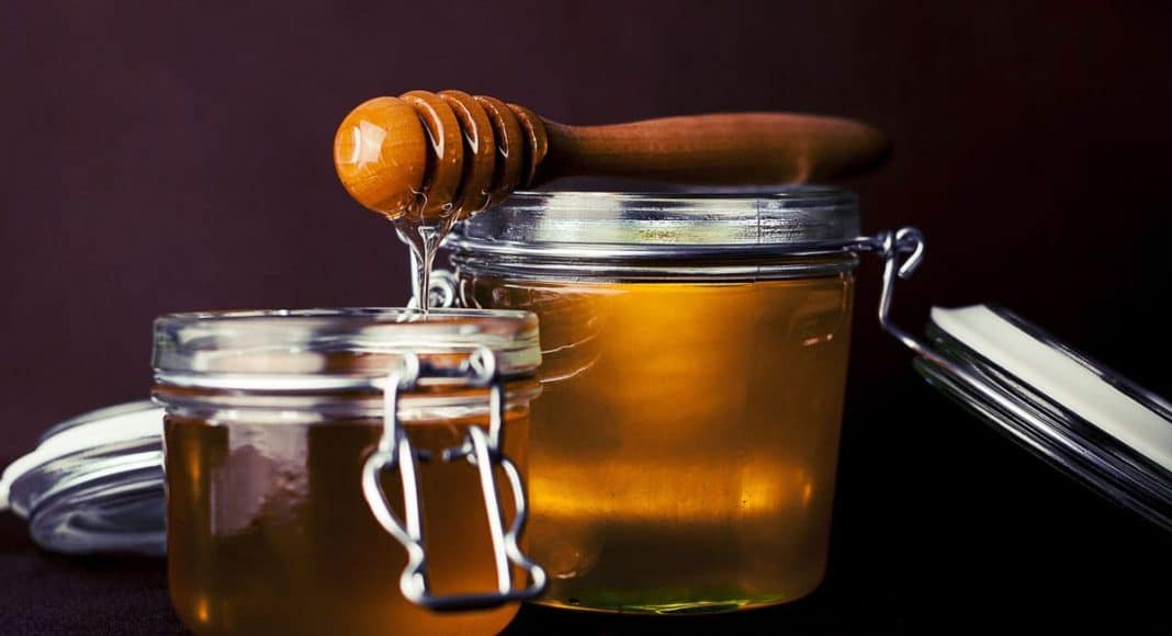 THC-Infused Honey Cocktail.