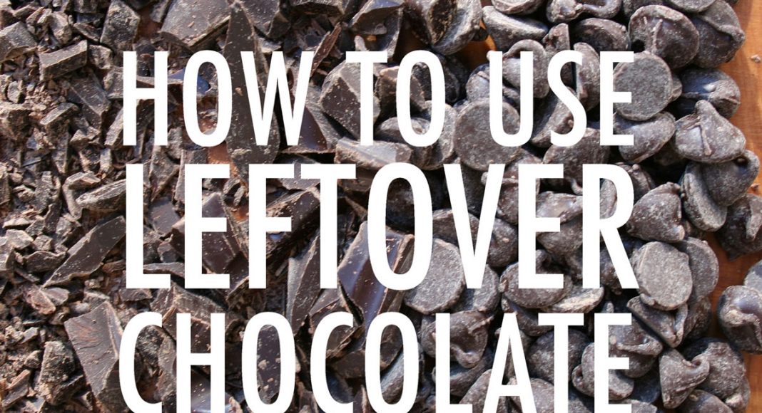 Leftover chocolate