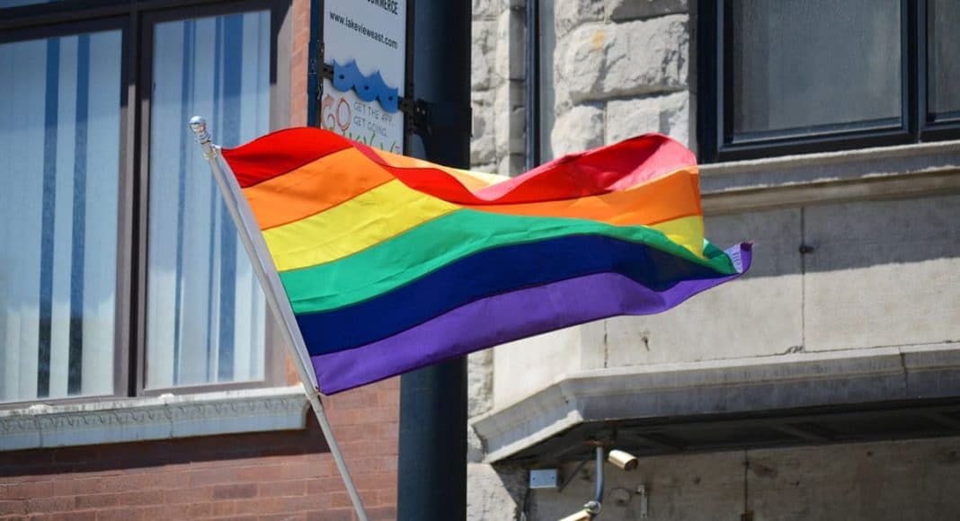 rainbow gay pride flag