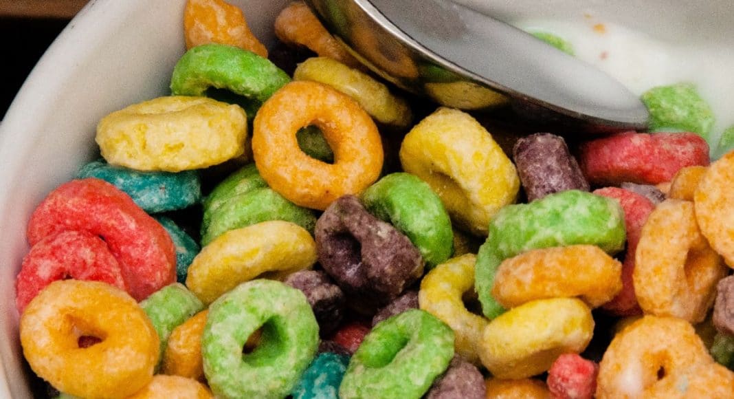 Froot Loops milkshake