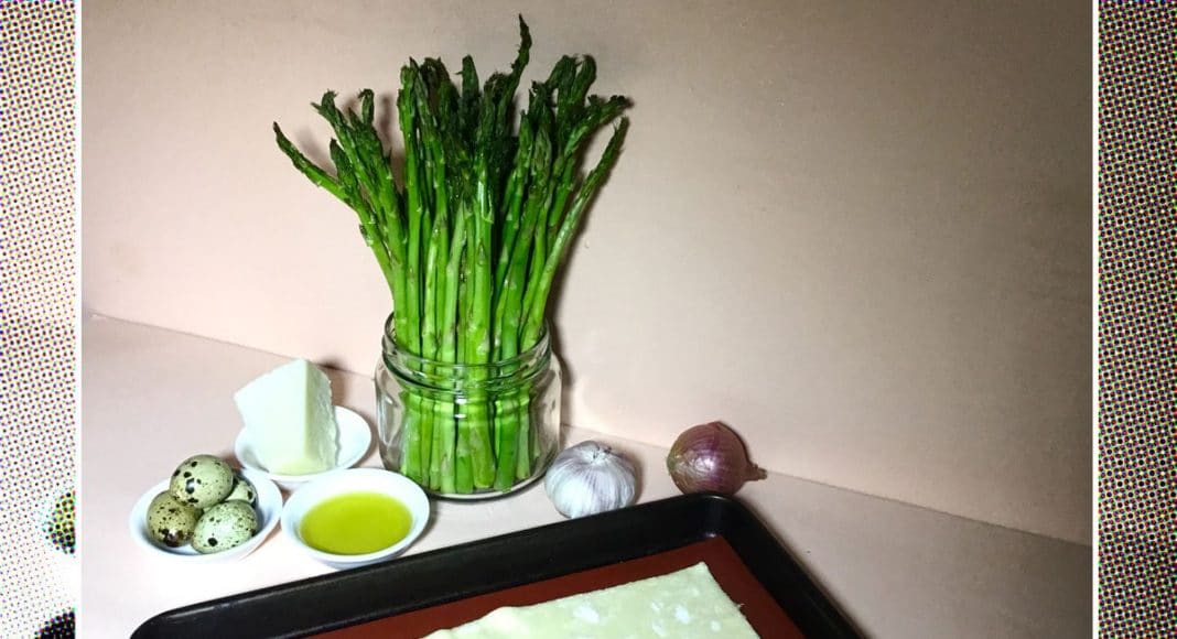 Cannabis Asparagus Tart