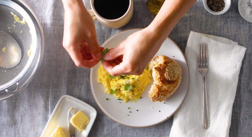scrambled eggs