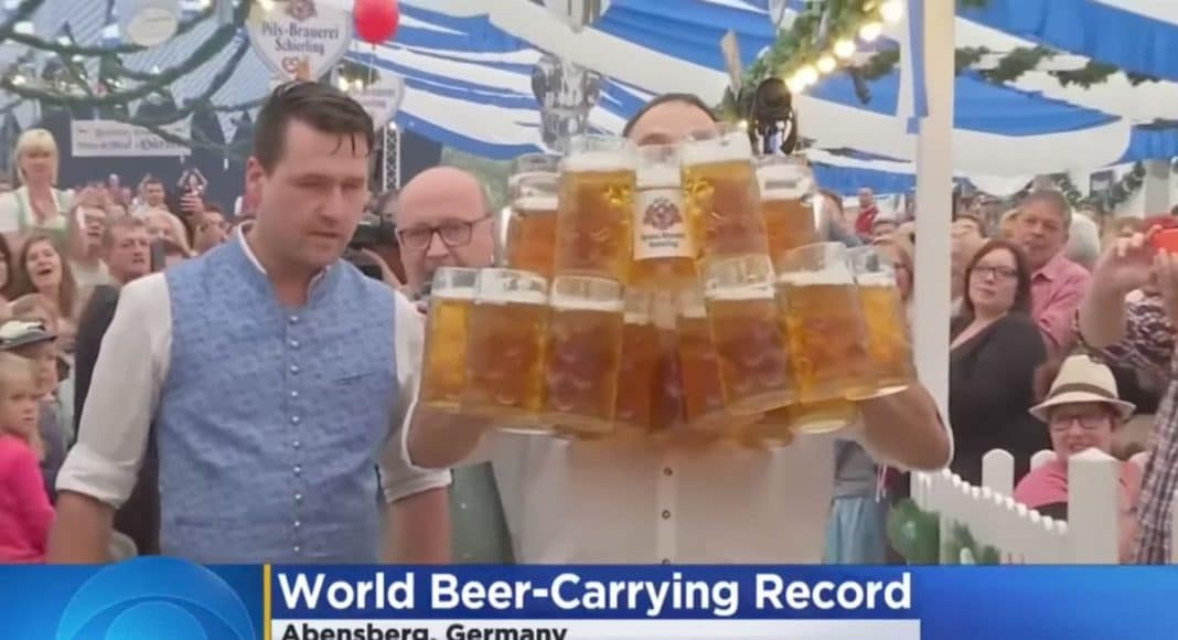 154 pounds of beer