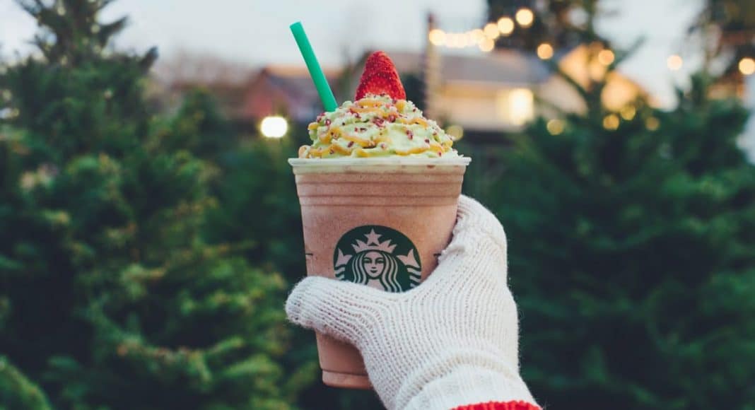 Christmas Tree Frappuccino