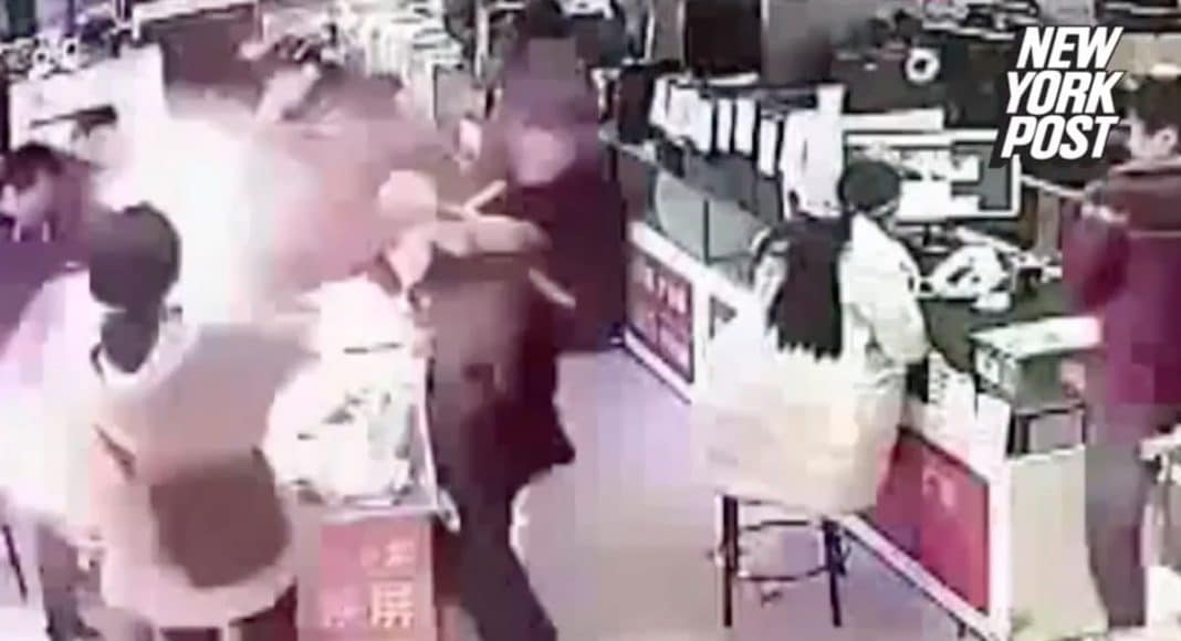 Watch This Smartphone Battery Explode When A Guy Bites Into It