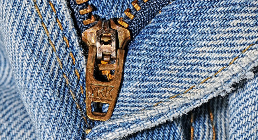 This Denim Mini Skirt-Looking Thing Is Actually A $405 Belt