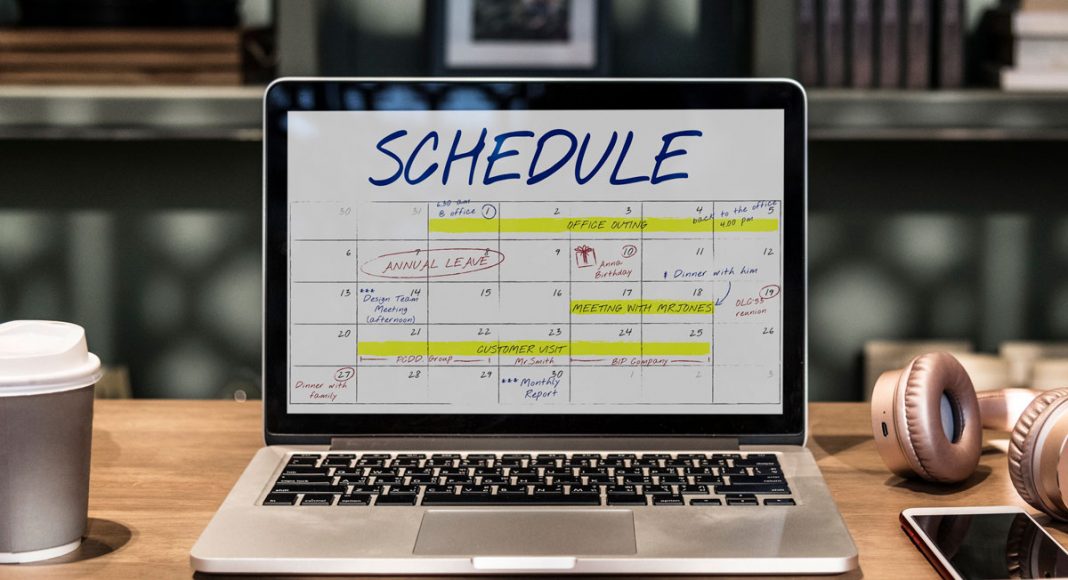 setting a schedule can make you less productive