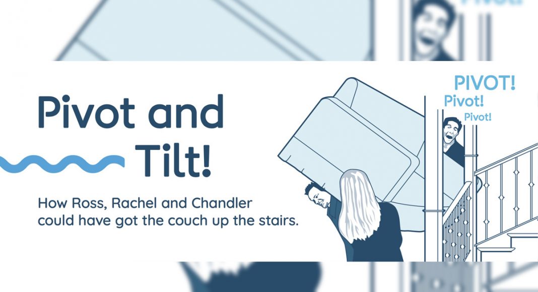 Mathematician Reveals How Ross From 'Friends' Could've Moved The Couch