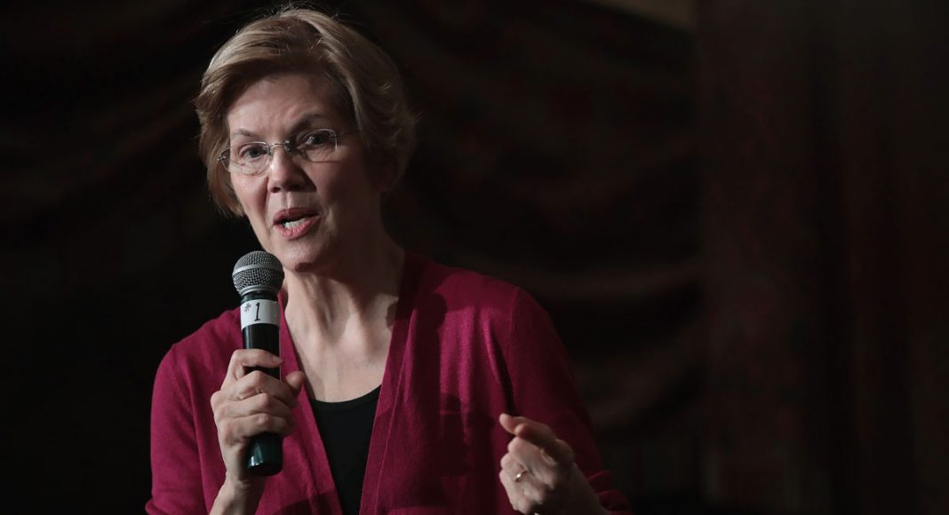 where does presidential candidate elizabeth warren stand on marijuana