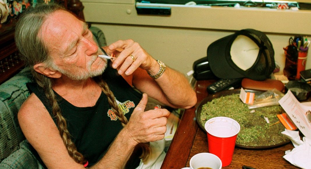 willie nelson just invented the best job at his marijuana company