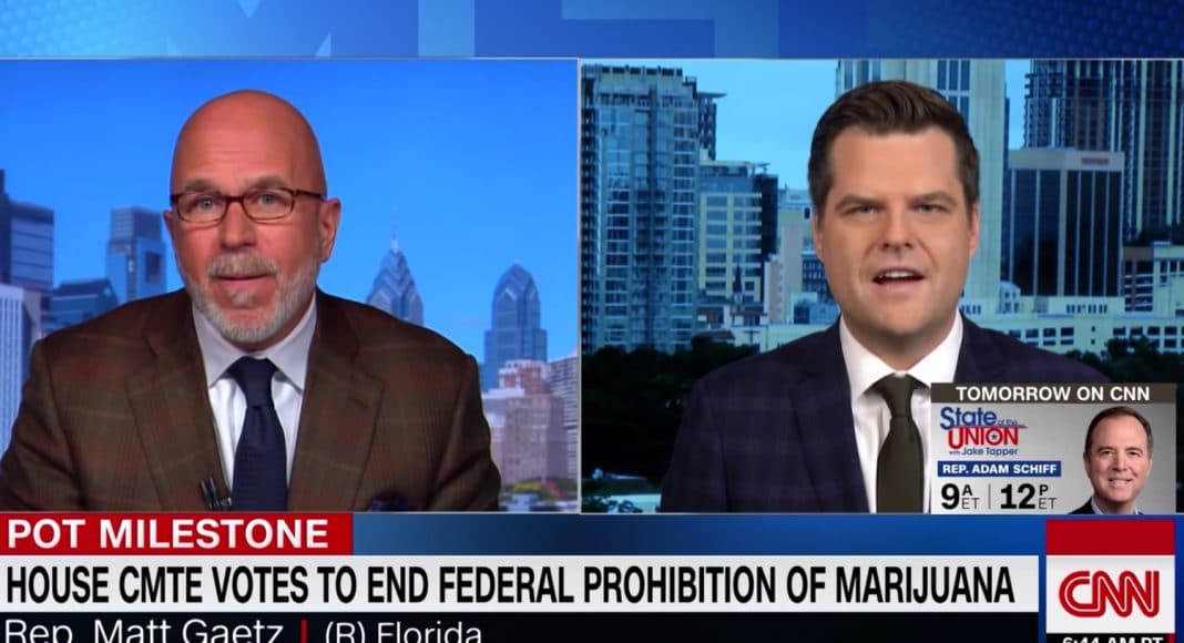 Matt Gaetz Disses Kellyanne Conway's Marijuana Stance