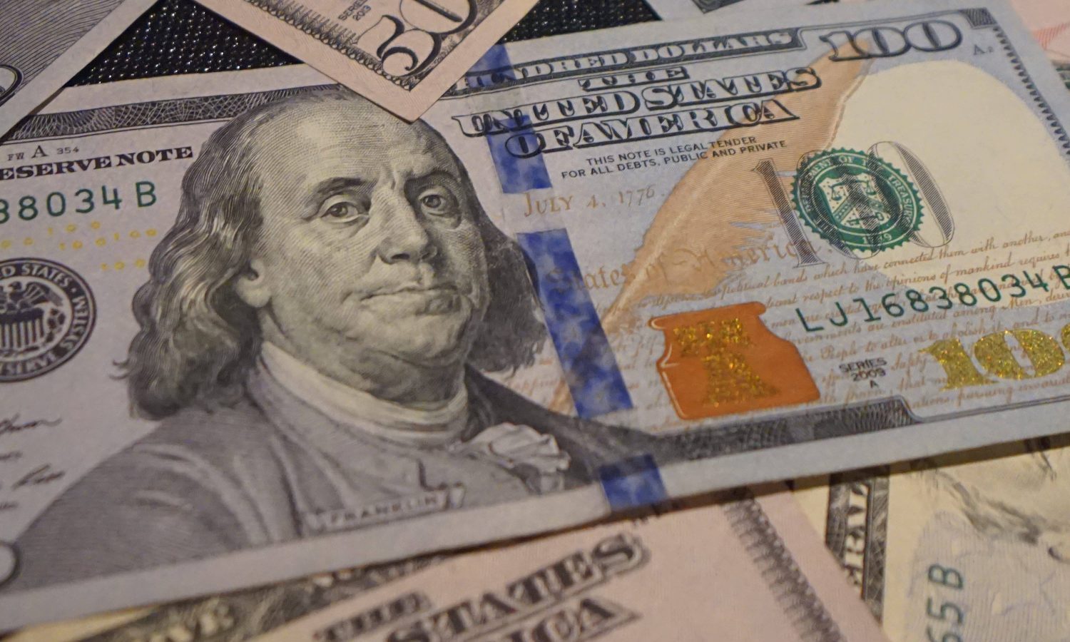 100 us dollar bill
