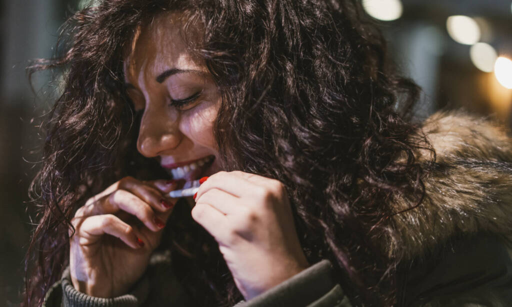 rolling a marijuana joint
