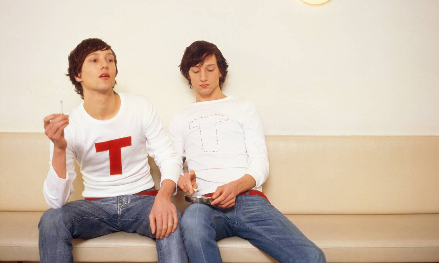 smoking twins