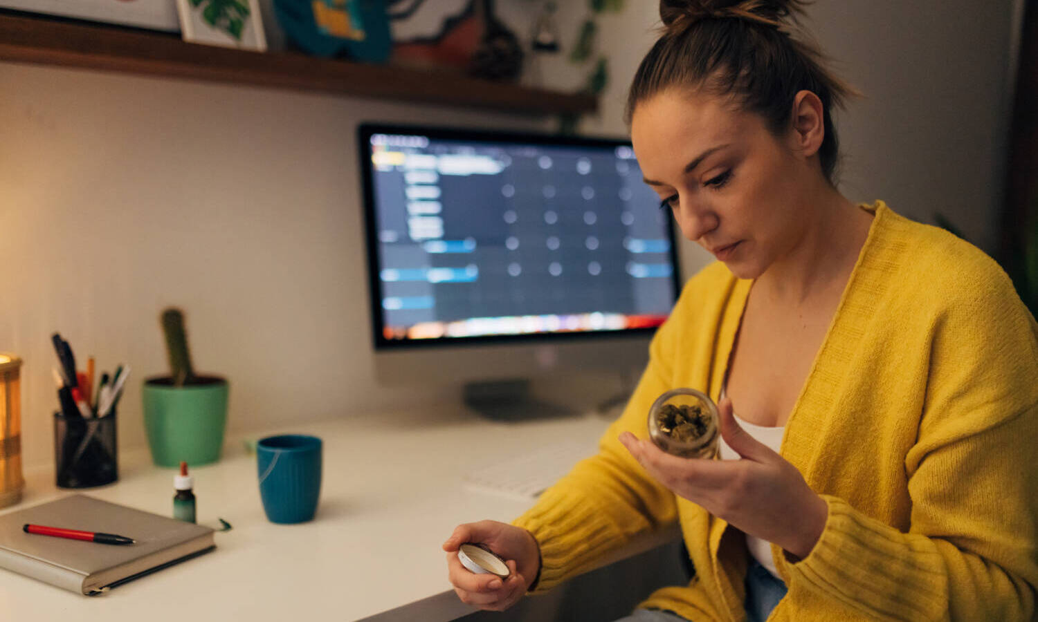working and marijuana