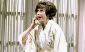 All My Children's Phoebe Tyler portrayed by Ruth Warwick
