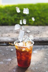 Iced Coffee With A Splash Of Cannabis And CBD